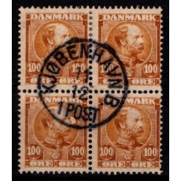 1904 - Danmark - AFA 51 - Frimærke - Stemplet.